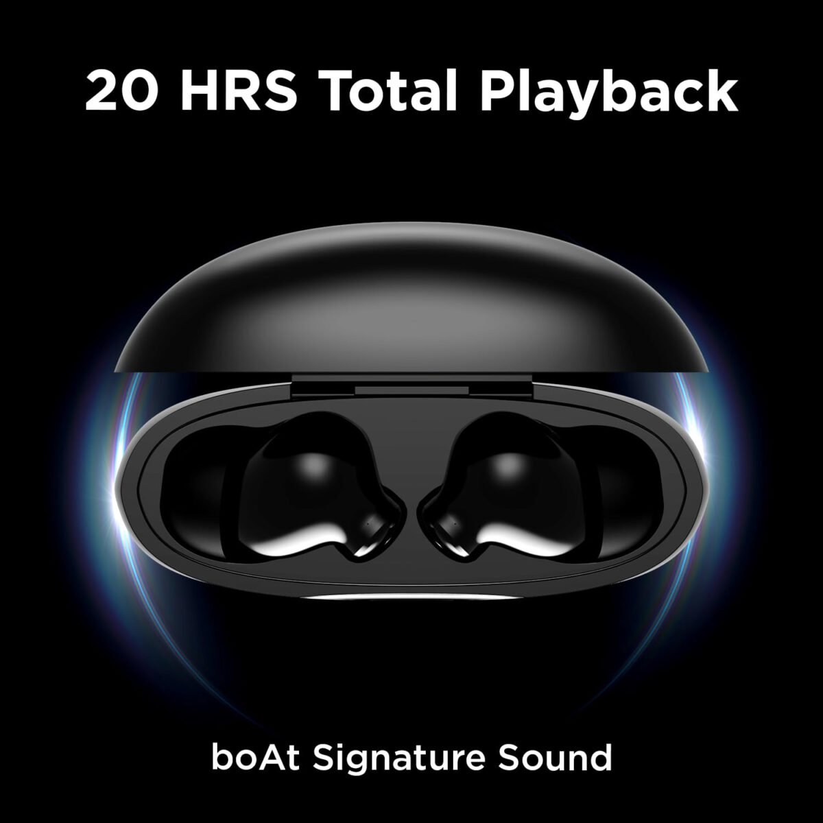 boAt Airdopes 183 in-Ear True Wireless Earbuds with ENx Tech, Beast Mode,  ASAP Charge, 20H Playtime, Bluetooth v5.2 (2 color options)