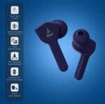 boAt Airdopes 402 Truly Wireless Bluetooth in Ear Earbuds with Mic (color Blue)