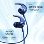 boAt Rockerz 268 Bluetooth in Ear Earphones with Beast Mode, ENx Mode, ASAP Charge, Upto 25 Hours Playback, Signature Sound, BTv5.2 & IPX5 (3 color options)