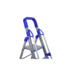 Railing Maple 4 Step Light Weight Aluminium Step Ladder 4.2 Ft Heavy Duty Folding Ladder