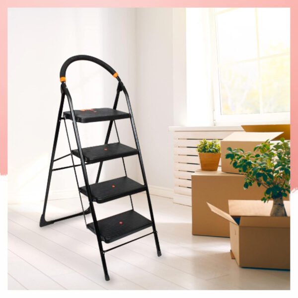 Blue Maple 5 Step Light Weight Aluminium Heavy Duty Folding Ladder