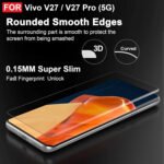 Vivo V27 Pro/Vivo V27 (5G) UV Tempered Glass | Screen Protector Full HD Quality UV Tempered Glass Edge to Edge Screen