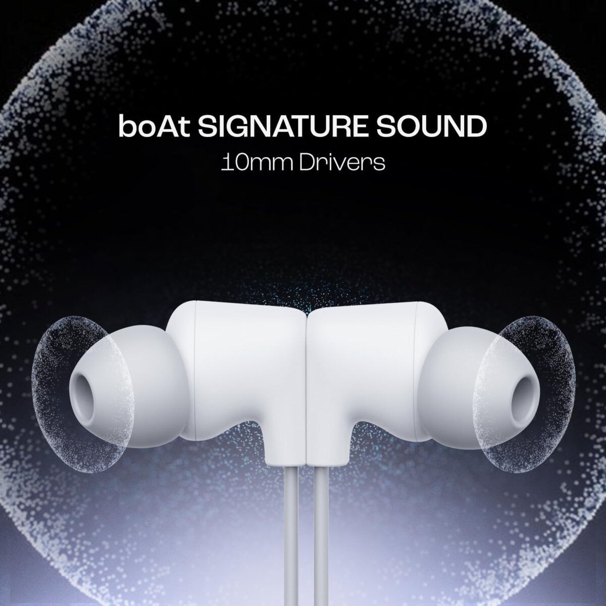 boAt Rockerz Trinity in Ear Earphones with 150H Playtime, Crystal Bionic Sound Powered by HiFi, Signature Sound, Beast Mode, ASAP Charge, IPX5 (3 color options)