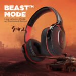 boAt Rockerz 425 Bluetooth Wireless Over Ear Headphones with Mic Signature Sound,  ASAP Charge, 25H Playtime, Bluetooth V5.2 (3 color options)