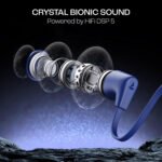 boAt Rockerz Trinity in Ear Earphones with 150H Playtime, Crystal Bionic Sound Powered by HiFi, Signature Sound, Beast Mode, ASAP Charge, IPX5 (3 color options)