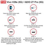 Vivo V29e (5G) / iQOO Z7 Pro (5G) UV Tempered Glass | Screen Protector Full HD Quality UV Tempered Glass Edge to Edge