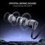 boAt Rockerz Trinity in Ear Earphones with 150H Playtime, Crystal Bionic Sound Powered by HiFi, Signature Sound, Beast Mode, ASAP Charge, IPX5 (3 color options)