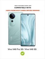 Vivo V40 Pro 5G / Vivo V40 5G Flip Cover Back Cover Case with Magnatic Closure | Inbuilt Stand | Card & Money Pocket