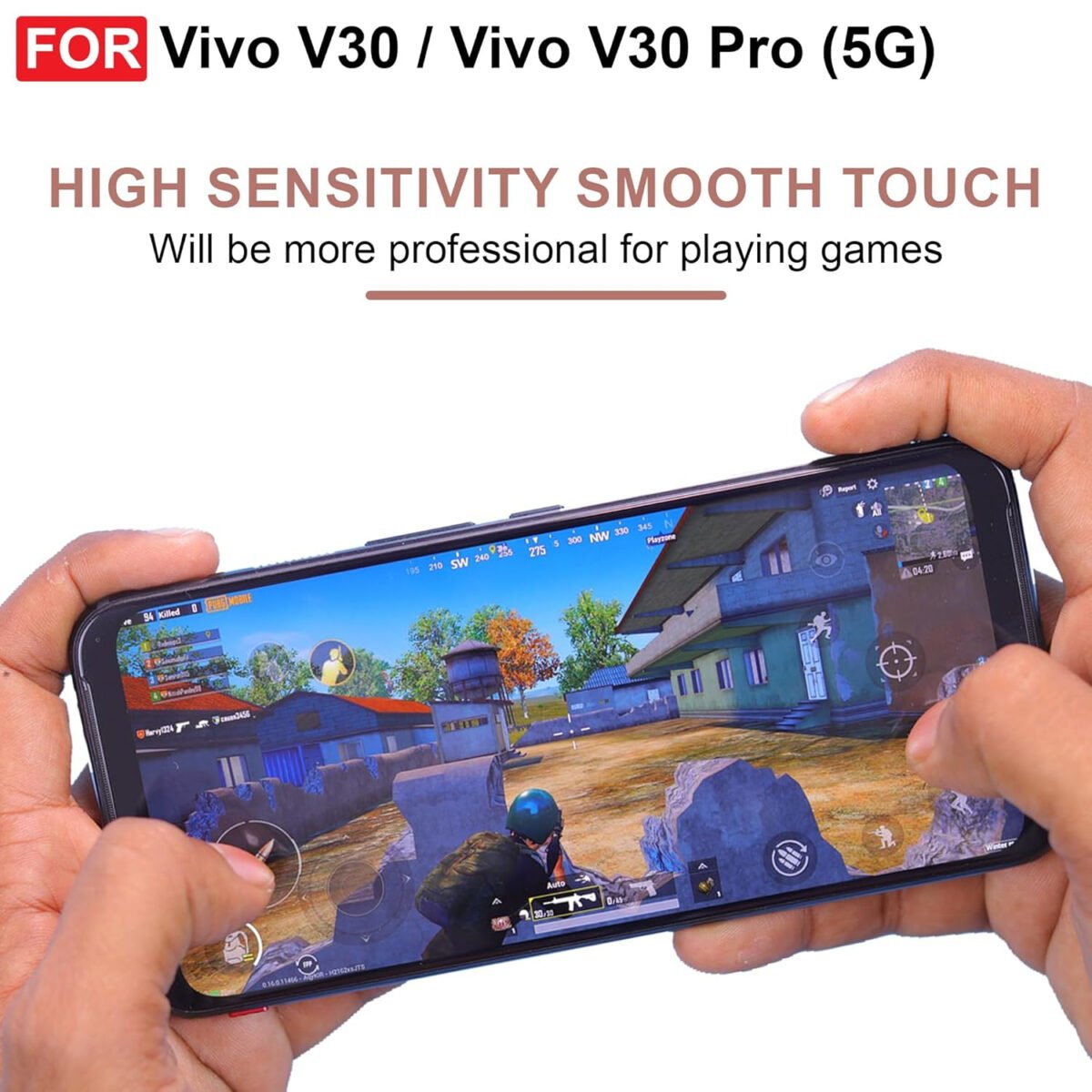 Vivo V30 / Vivo V30 Pro (5G) UV Tempered Glass | Screen Protector Full HD Quality UV Tempered Glass Edge to Edge Screen