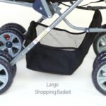 LuvLap Baby Stroller/Pram for 0 to 3 Years, New Born/Toddler/Kid, Lightweight, Adjustable Backrest, 360? Swivel Wheel,