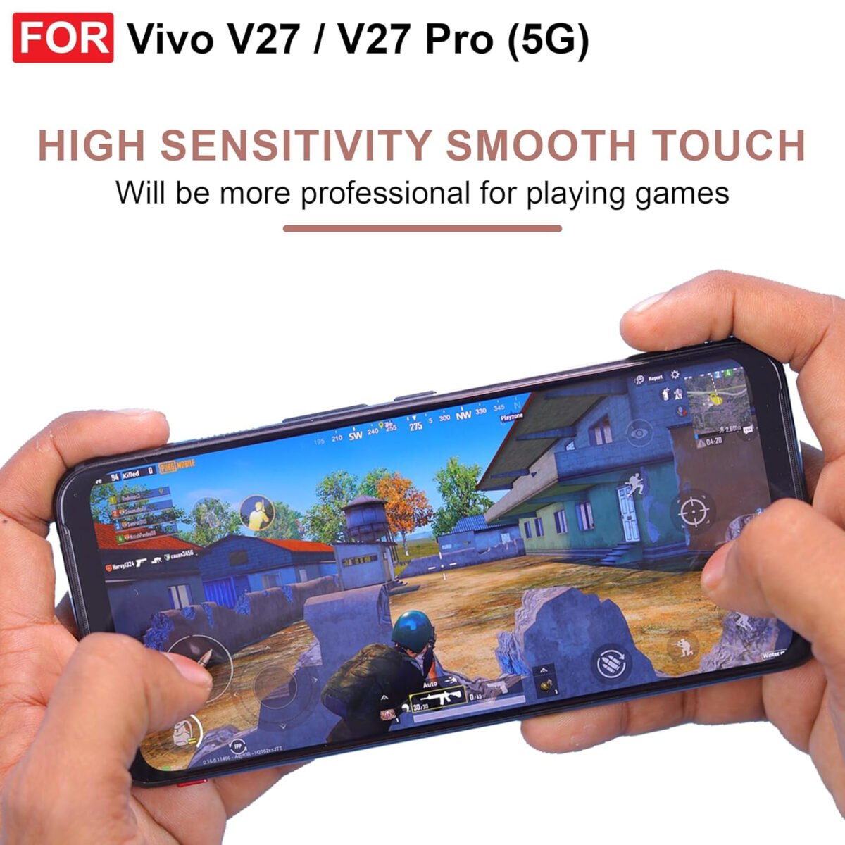 Vivo V27 Pro/Vivo V27 (5G) UV Tempered Glass | Screen Protector Full HD Quality UV Tempered Glass Edge to Edge Screen