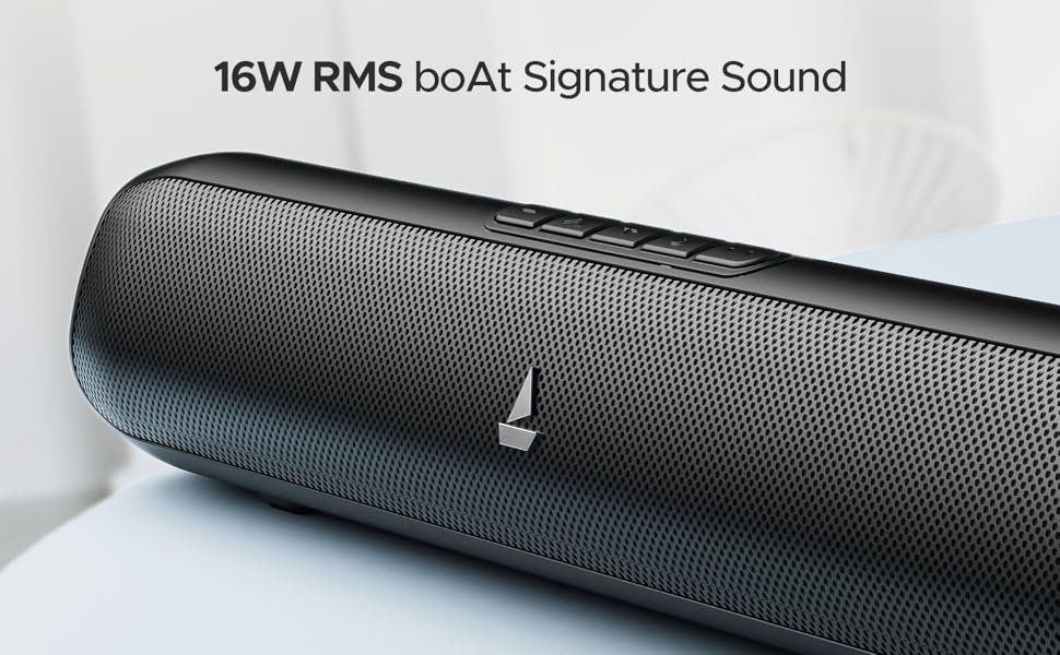 Aavante bar, boat soundbar, speaker, portable speaker, boat bluetooth speaker