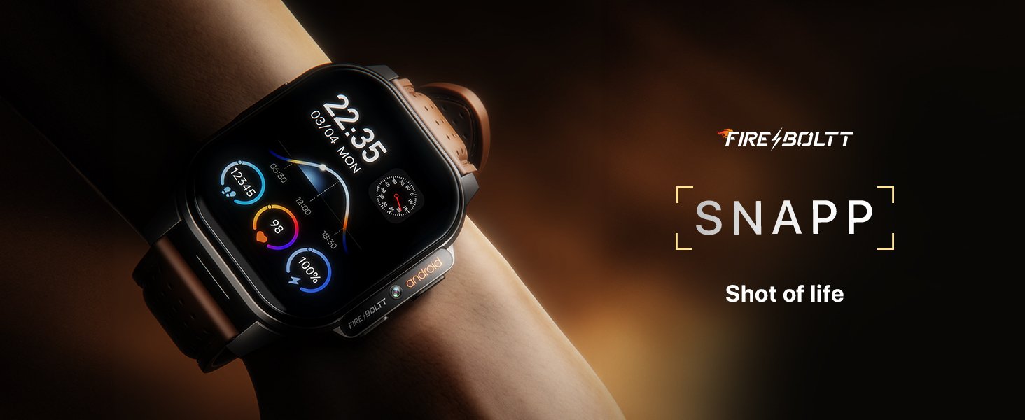 Fire-Boltt Snapp 4g Smartwatch