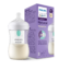 Philips Avent SCY673/01 Glass Bottle Natural with Responsive Dummy and AirFree Anti-Colic Attachment 260 ml