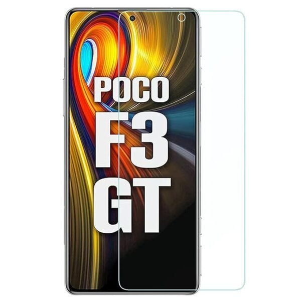 Flexible, 9H Impossible Tempered Glass Screen Guard for Xiaomi Poco F3 GT (Pack Of 1)