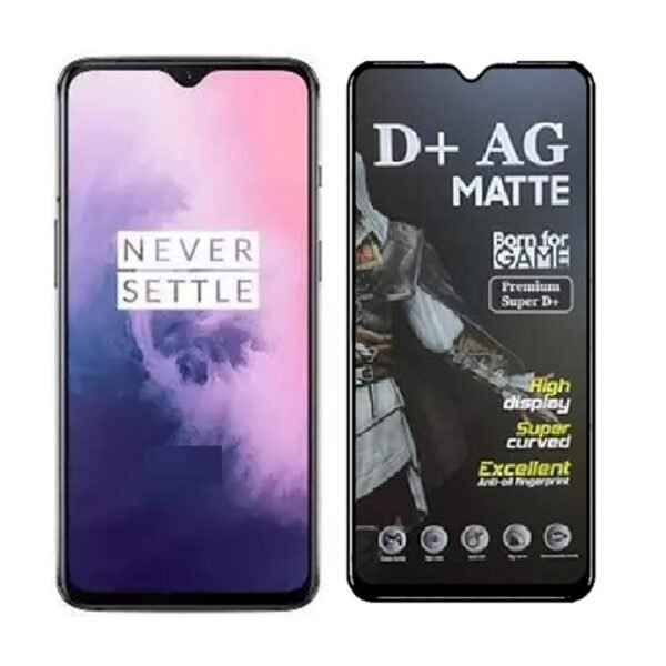 D+ Matte Tempered Glass With 18H Hardness For OnePlus 7 (PACK OF 1)