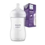 Philips Avent Natural Response Baby Bottle - 260ml Baby Milk Bottle, BPA Free for Babies 1 Month+ Teat, (Model SCY903/01)