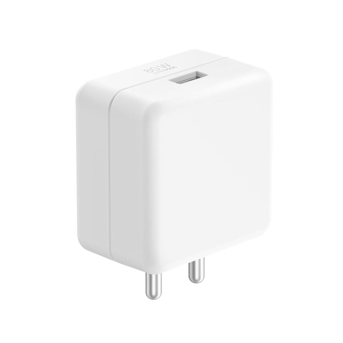 OnePlus Supervooc 80W Power Adapter for Mobile,Type-A, Adapter  (White)