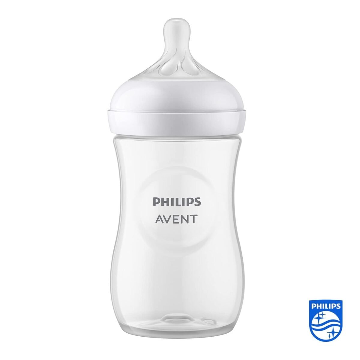 Philips Avent Natural Response Baby Bottle - 260ml Baby Milk Bottle, BPA Free for Babies 1 Month+ Teat, (Model SCY903/01)