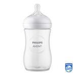 Philips Avent Natural Response Baby Bottle - 260ml Baby Milk Bottle, BPA Free for Babies 1 Month+ Teat, (Model SCY903/01)