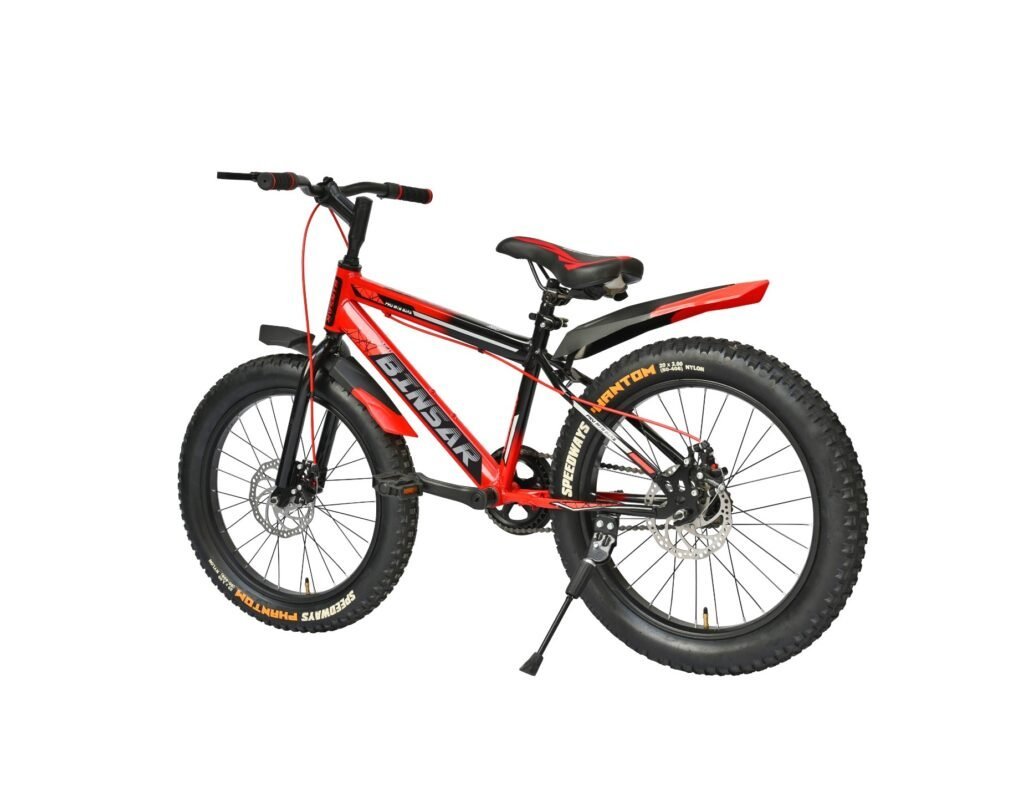 BINSAR-20X3.00" Non IBC (THUNDER) S/Speed  | Fat Bike for 7 to 10 Years Boys & Girls