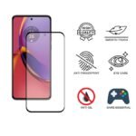 Xiaomi Redmi Note 12R Pro D+ Oil Resistant Anti Fingerprint Full Glue Edge to Edge Matte screen guard gaming tempered (Pack Of 1)