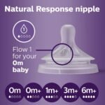 Philips AVENT Natural Response Nipple Flow 1, 2pk, SCY961/02