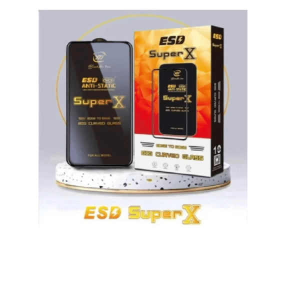 Super X ESD Tough Smoother Experience - Ultra-Clear HD Gorilla Tempered Glass -Dust Proof Screen Protector/Screen Guard Designed for xioami redmi 9Active.Pack of 2