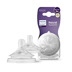 Philips AVENT Natural Response Nipple Flow 1, 2pk, SCY961/02