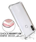 Back Cover Compatible for Xiaomi Redmi Y2 | Shockproof Flexible Protective TPU Bumper Back Case Cover for Mi Y2- Transparent