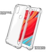 Back Cover Compatible for Xiaomi Redmi Y2 | Shockproof Flexible Protective TPU Bumper Back Case Cover for Mi Y2- Transparent