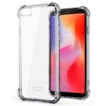 Redmi 6a - Soft Silicone Shockproof Bumper Case Back Cover in Transparent[Air Cushion Technology]-ForMi 6A