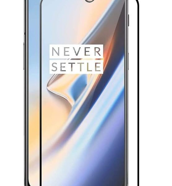 Super X Designed for OnePlus 8 Screen Protector Tempered Glass Guard - (Pack of 2)