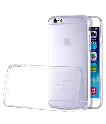 Clear Transparent Flexible Soft TPU Slim Back Case Cover for Apple iPhone 6 / 6S / 6G