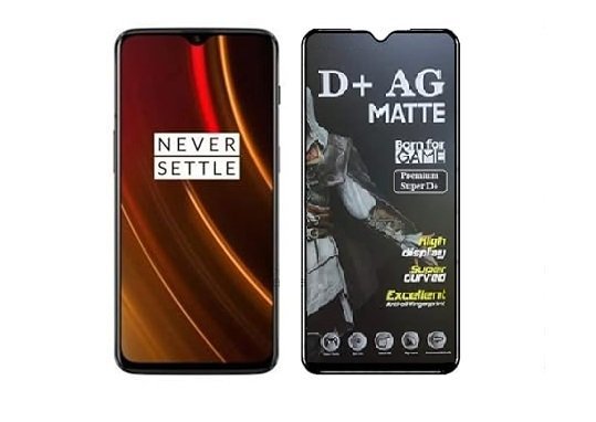 D+ Matte Tempered Glass With 18H Hardness For OnePlus 6T (PACK OF 1)