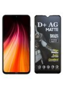 D+ Matte Tempered Glass With 18H Hardness For Redmi Note 8 Smartphone |  Full Screen Coverage. If Received Damaged-6.3 Inch (Pack Of 1)