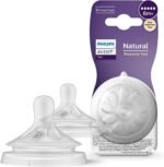 AVENT Philips Natural Response Bottle Teat Scy 965/02 - For Babies 6M+, Bpa-Free, Twin Pack (‎6 - 12 months)