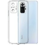 Back Cover with Bumper Corners for Redmi Note 10 Pro Max Anti-Shock Flexible Transparent Crystal Clear Protective Shockproof Hybrid Protection