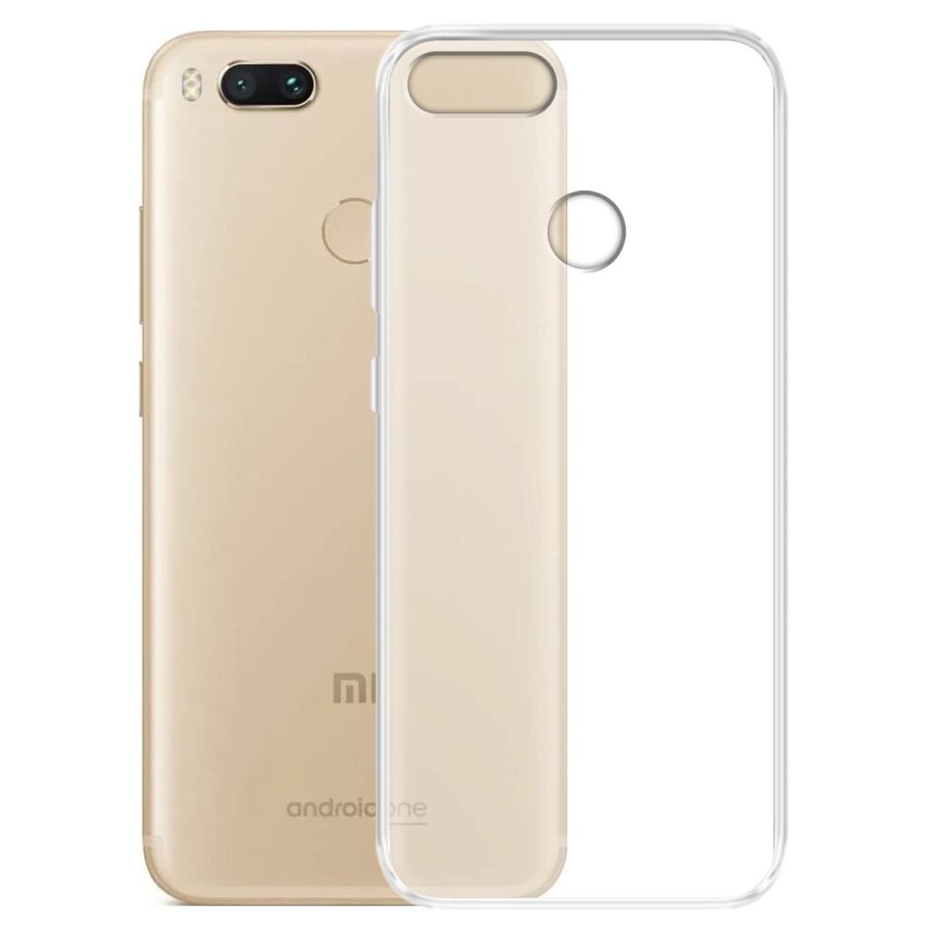 Back Cover Case for Mi A1 | Compatible for Mi A1 Back Cover Case | 360 Degree Protection | Soft and Flexible (TPU | Transparent)