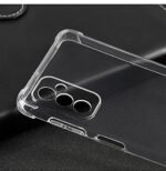 Rubber Accessories Kart Soft Edge To Edge|Transparent|Back Case Cover For Samsung M52 5G-Transparent