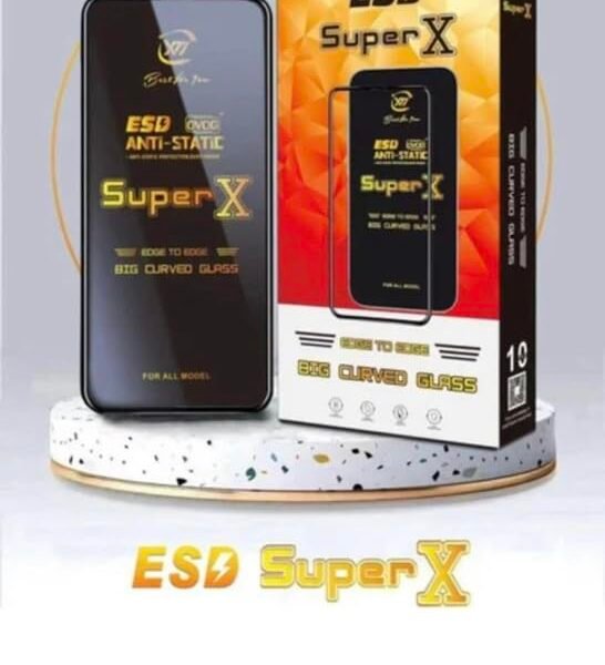 Super X ESD Tough Smoother Experience - Ultra-Clear HD Gorilla Tempered Glass -Dust Proof Screen Protector/Screen Guard Designed for xioami redmi 9Active.Pack of 2