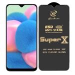 Super X Tempered Glass Screen Protector for Samsung Galaxy A21 - Pack of 2 (Black)