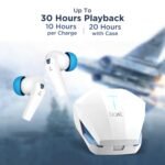 boAt Airdopes 192 in Ear TWS Earbuds, LED lights, 30 hours of nonstop playback (White Sabre)