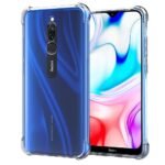 Redmi 8 - Soft Silicone Shockproof Bumper Case Back Cover in Transparent[Air Cushion Technology]-for Mi 8