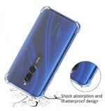 Redmi 8 - Soft Silicone Shockproof Bumper Case Back Cover in Transparent[Air Cushion Technology]-for Mi 8