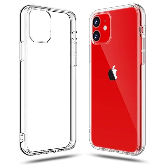 JBL iPhone 11 Clear Case | Soft Flexible Slim-Fit | Full Body 360 Protection Shock Proof TPU Back Cover (Transparent)