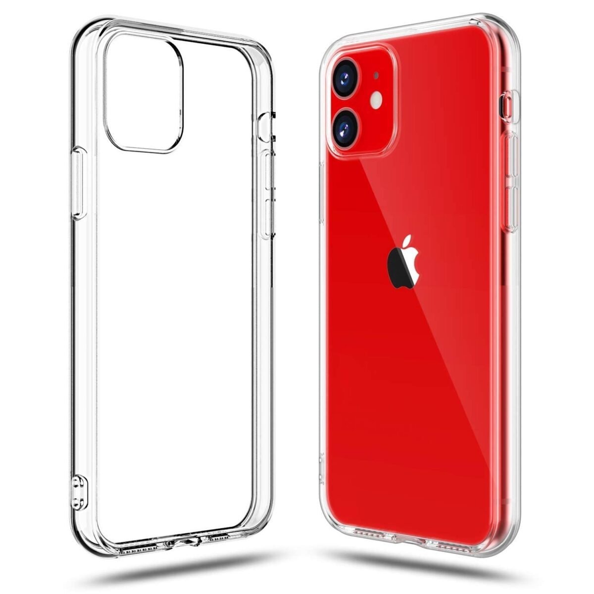 JBL Case for iPhone 11 Case Clear Transparent Shockproof Protective Phone Soft Silicone Slim Cover for iPhone 11 (Transparent)