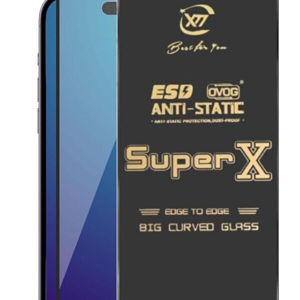 Super X Tempered Glass Screen Protector for-Apple iPhone 13 - (Pack of 2)