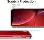 JBL for iPhone XR Premium Transparent Hybrid Soft Slim Dust Proof Back Case Cover with Camera Protection