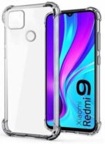 Mi Redmi 9 Activ | Soft TPU Silicone Bumper Corner Protection Back Cover Case Compatible for Mi Redmi 9 Activ - Transparent